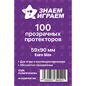 Фотография Протекторы Знаем играем (Euro Size) 59х90 (100 шт.) [=city]