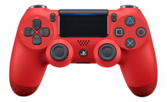 Геймпад Playstation 4 Красная лава (Red) V2