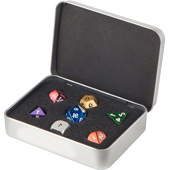 Фотография Набор кубиков Metal Dice Set - металические [=city]