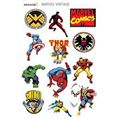 Стикер лист Stickerlab - Marvel Vintage