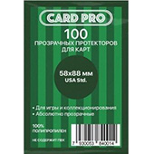 Фотография Протекторы Card Pro Perfect fit USA Std 58х88мм (100 шт.) [=city]