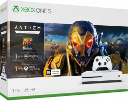 Игровая приставка XBOX ONE S 1TB + ANTHEM: Legion of Dawn Edition