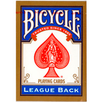 Фотография Карты Bicycle LEAGUE BACK синие (К-856) [=city]