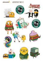 Стикер лист Stickerlab - Adventure time #2