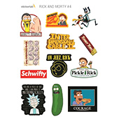 Стикер лист Stickerlab - Rick & Morty #3