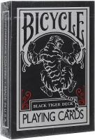 Фотография Карты Bicycle Black Tiger Deck [=city]