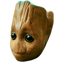 3D кружка Малыш Грут (Guardians of the Galaxy - Baby Groot, 3D Sculpted)