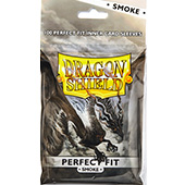 Протекторы Dragon Shield Smoke Perfect Fit 63x88мм (100 шт.)