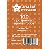 Фотография Протекторы Знаем играем (Perfect Fit CCG) 64х91 (100 шт.) [=city]