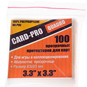 Фотография Протектор Card-Pro 83x83мм (100 шт.) [=city]