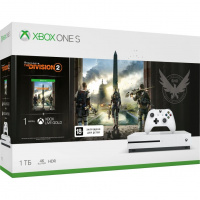 Игровая приставка XBOX ONE S 1 TB + Tom Clancy's The Division 2