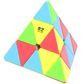 QiYi MoFangGe Pyraminx QiMing Цветной пластик