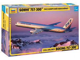 Пассажирский авиалайнер Боинг 757-300 (1:144)